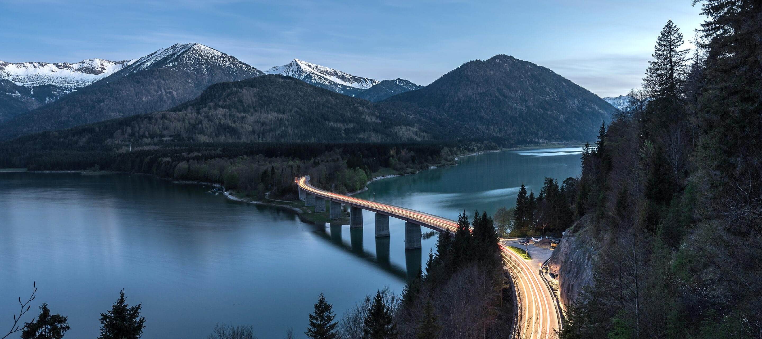bridge leading to a mountain
