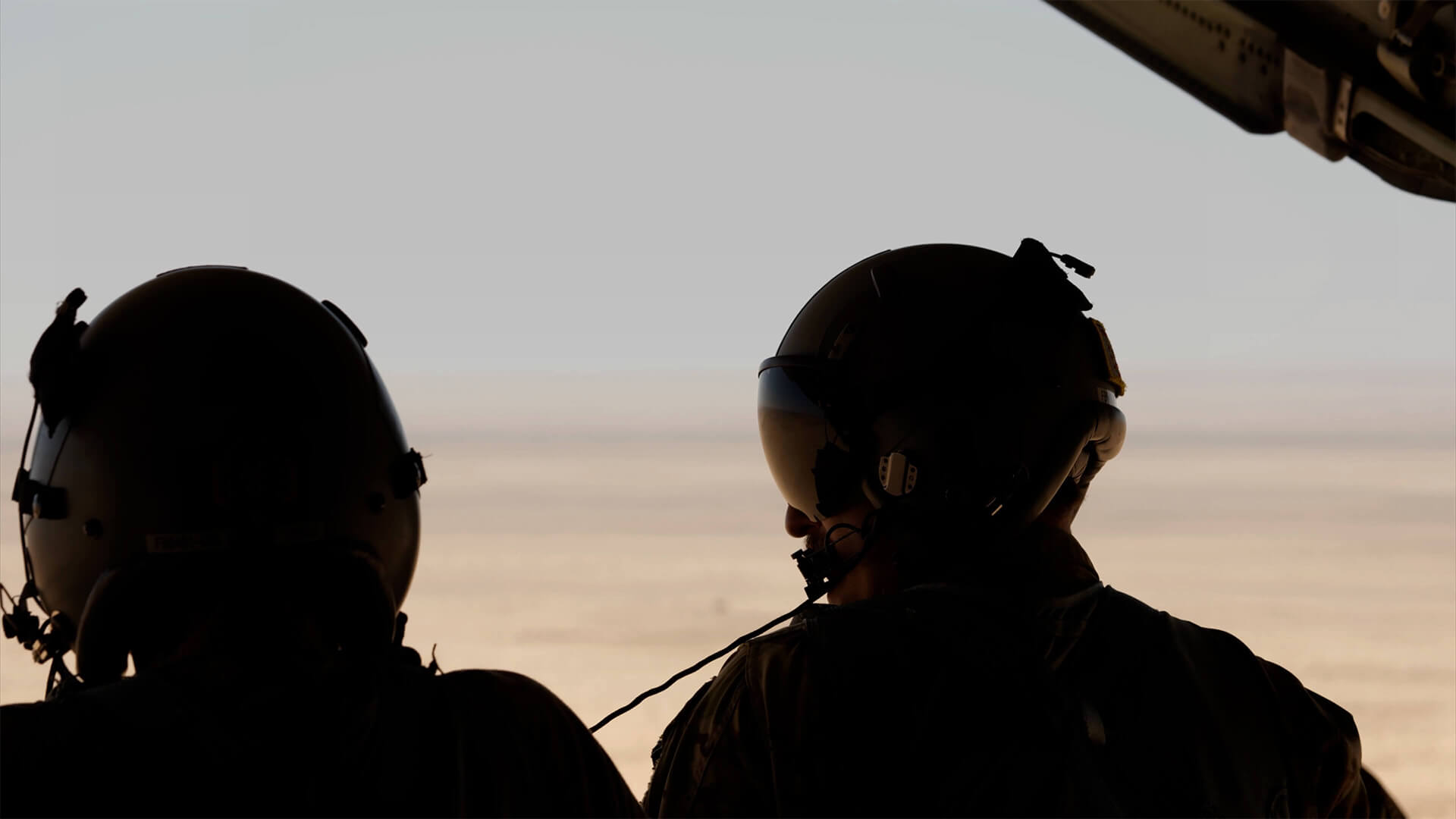back of 2 soldiers