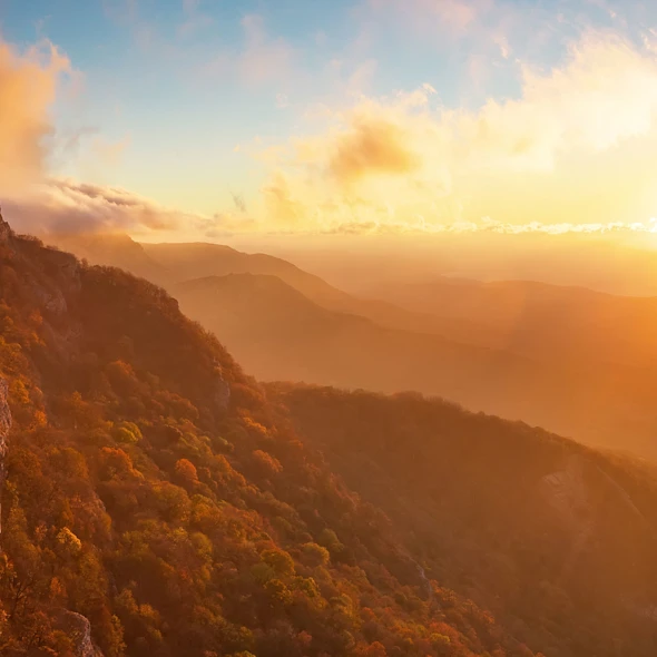 canon view during sunsets