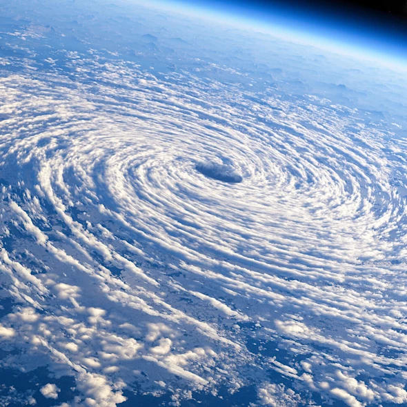 hurricane satellite image