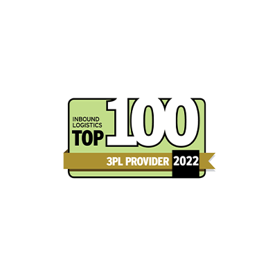 inbound logistics 2022 top 100 3PL providers award logo