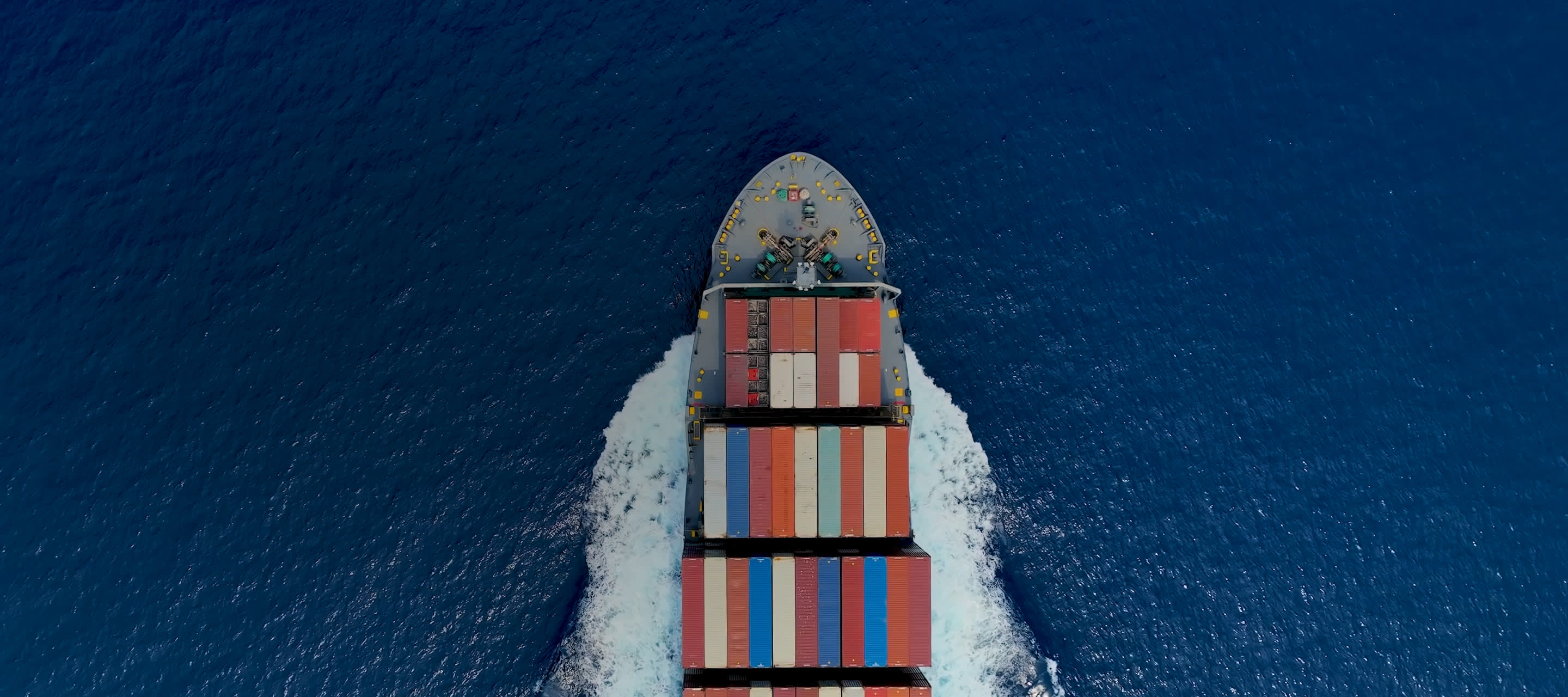 cargo ship in the water