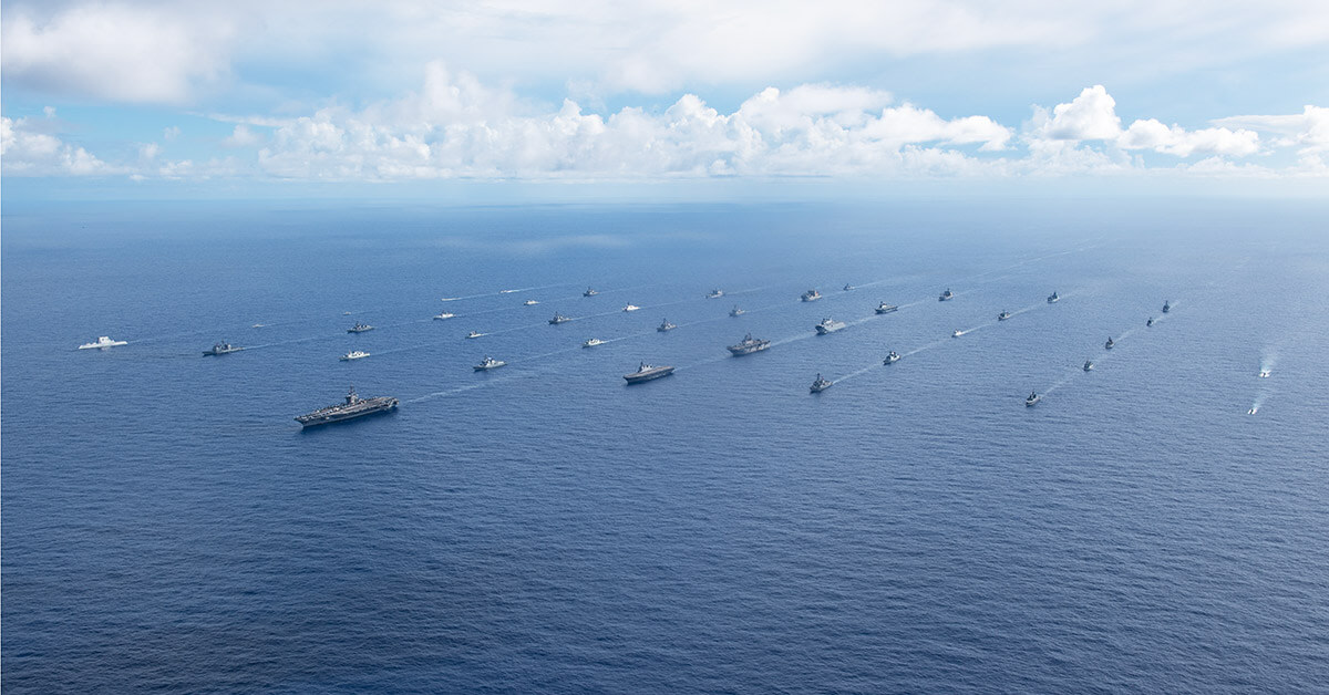 ships in sea