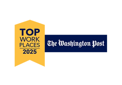 The Washington Post Top Workplaces 2025 award