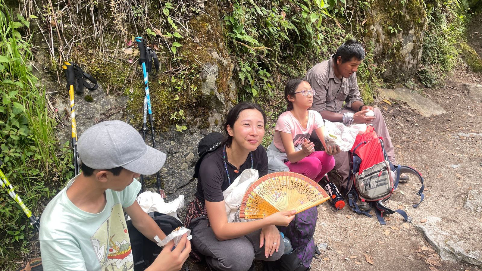 inca trail lunch