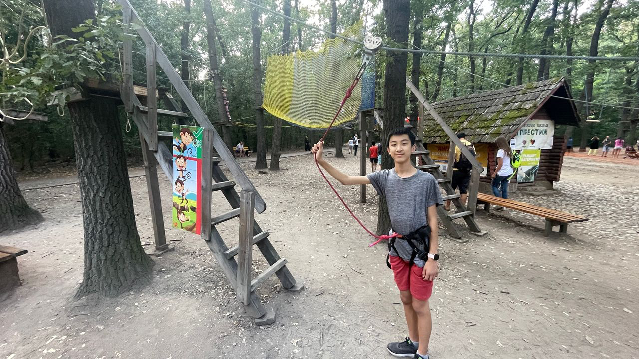 sofia leo zipline