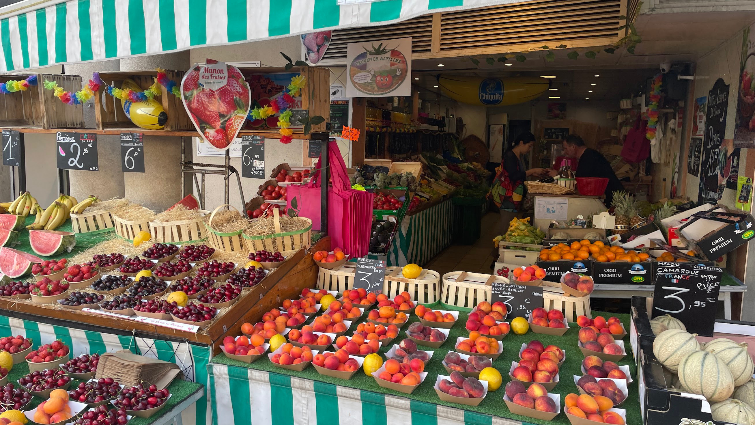 nice fruit stand