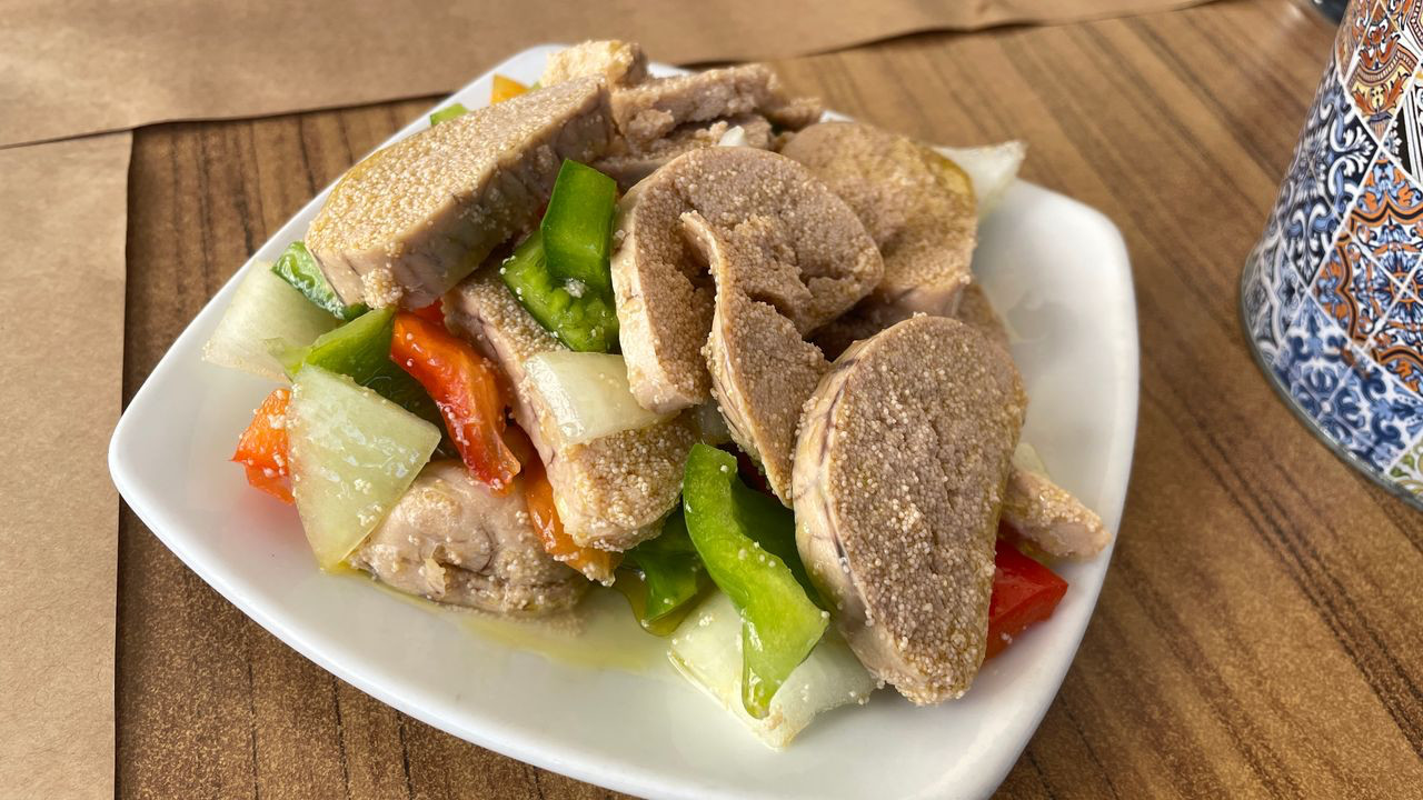 arcos fish roe salad