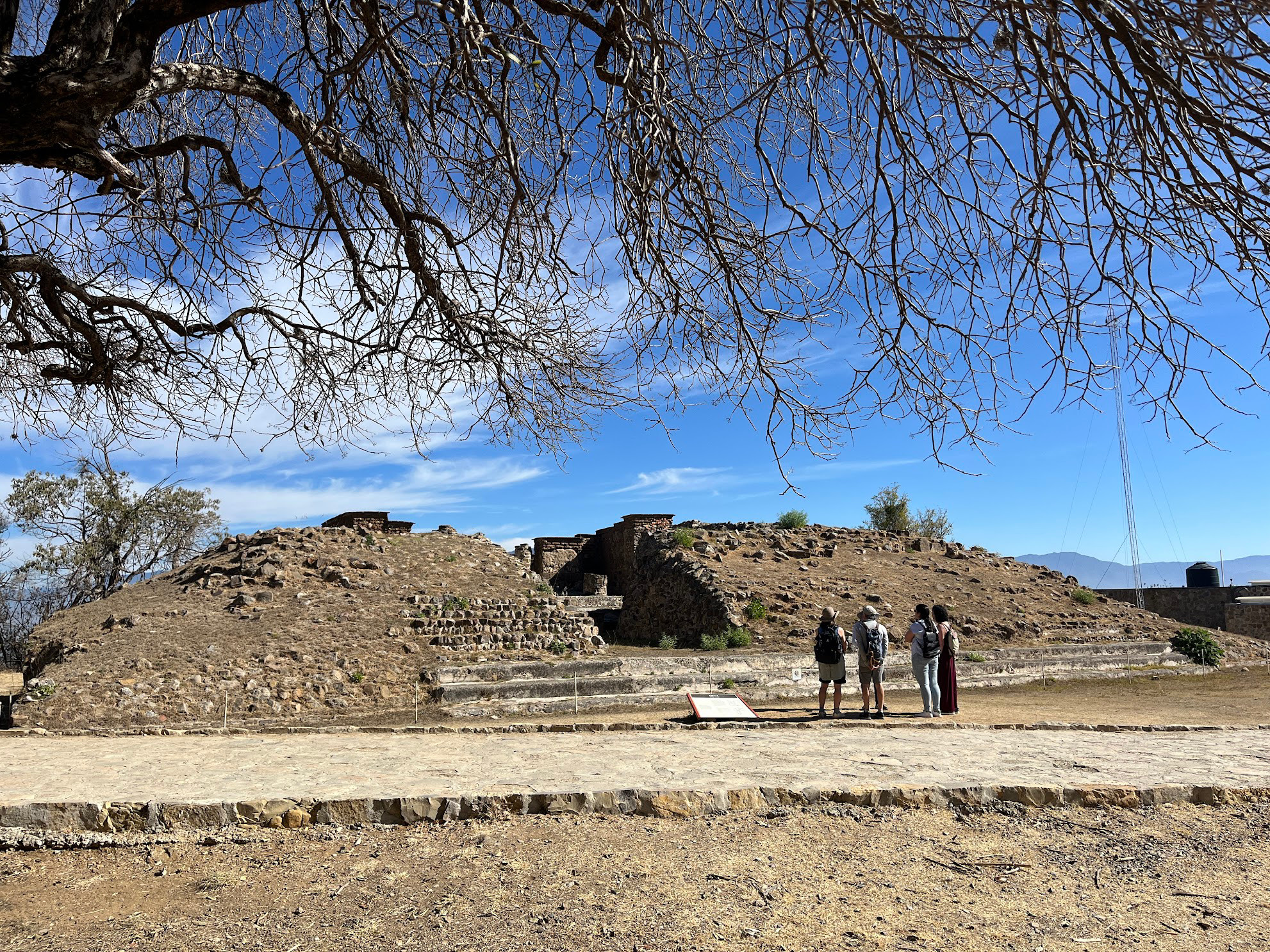 oaxaca alban ruin