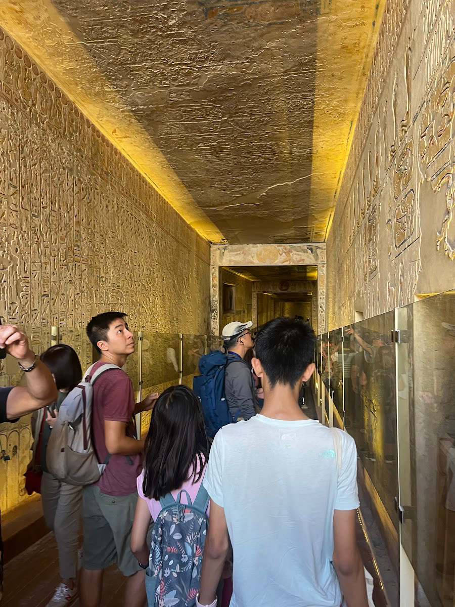 luxor ramesse 9 wall relief