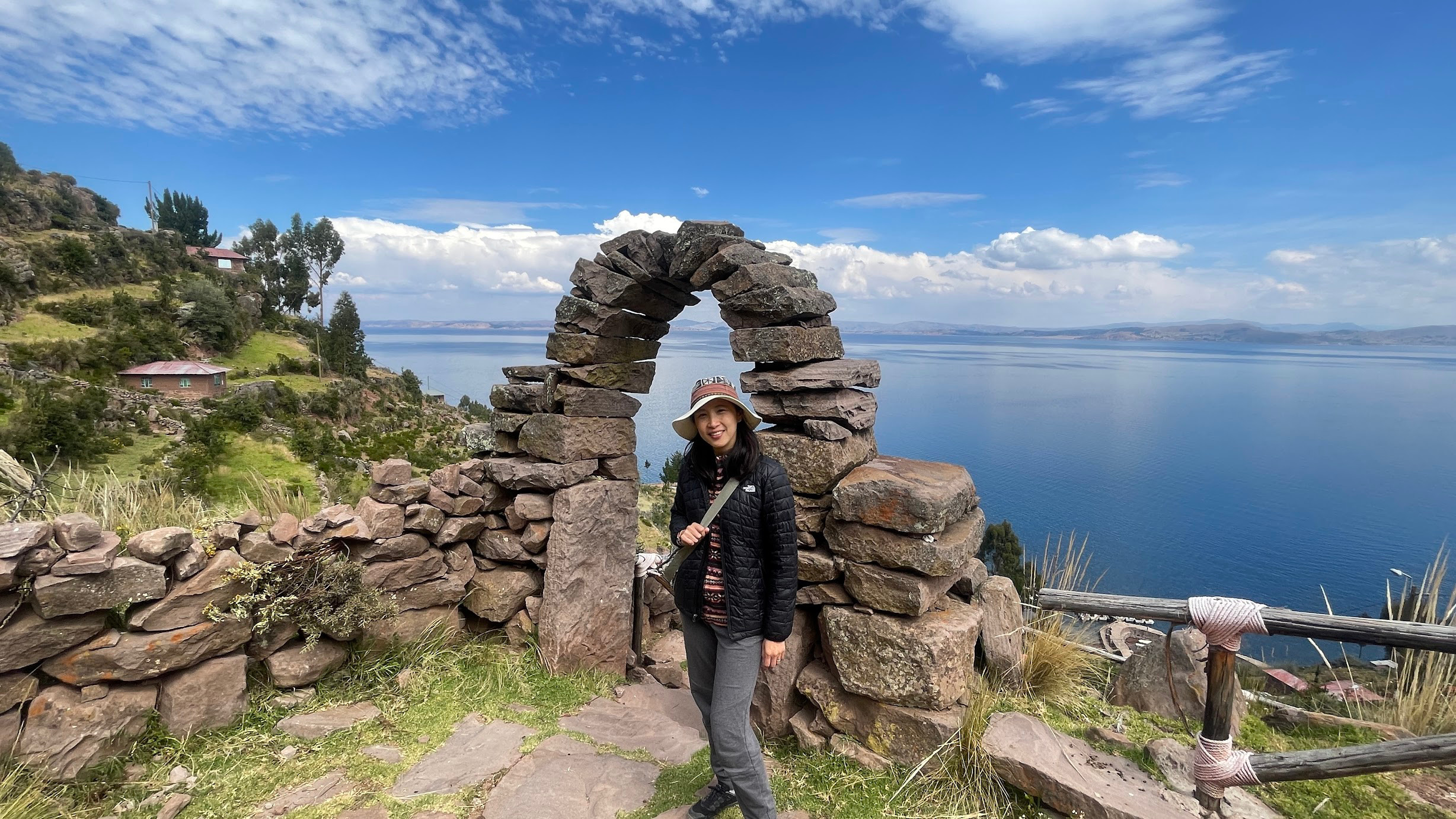 taquile island gate