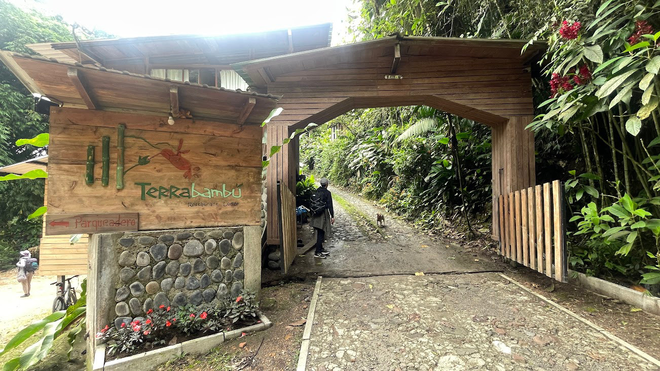 mindo terra bambu gate