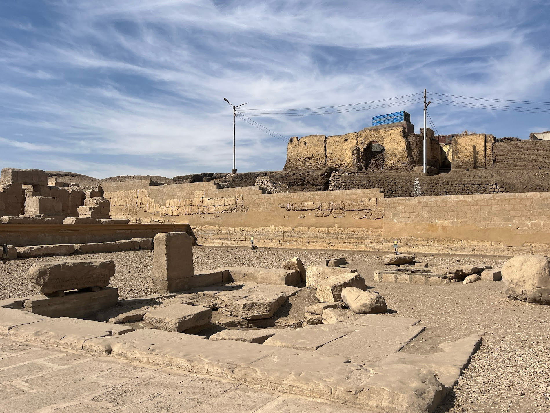 abydos ruin outside
