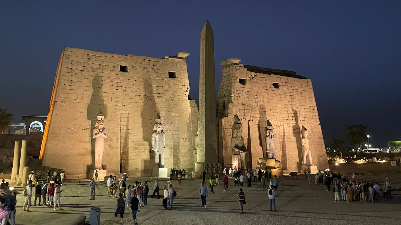 luxor temple entrance