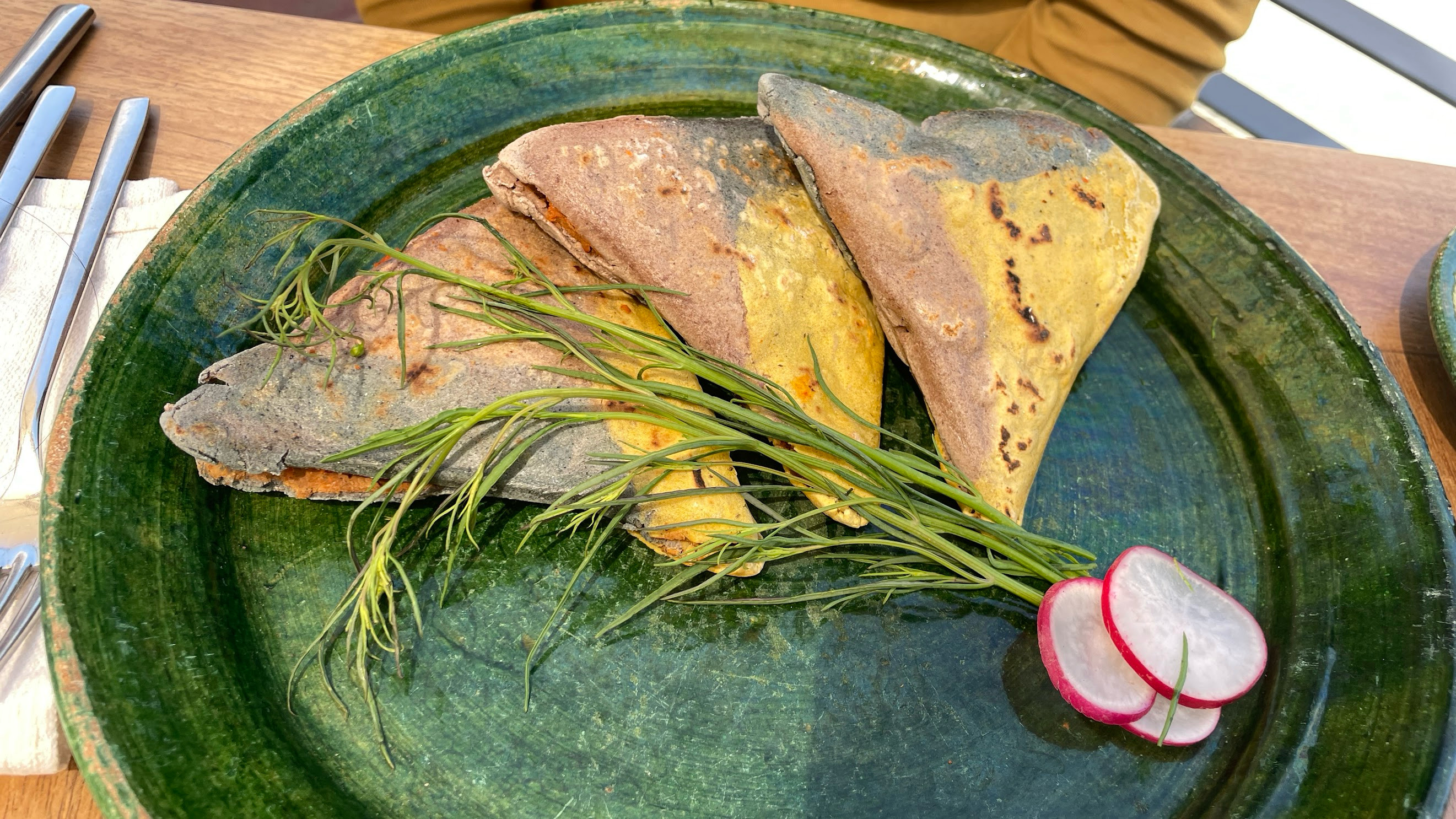 oaxaca colorful quesadilla