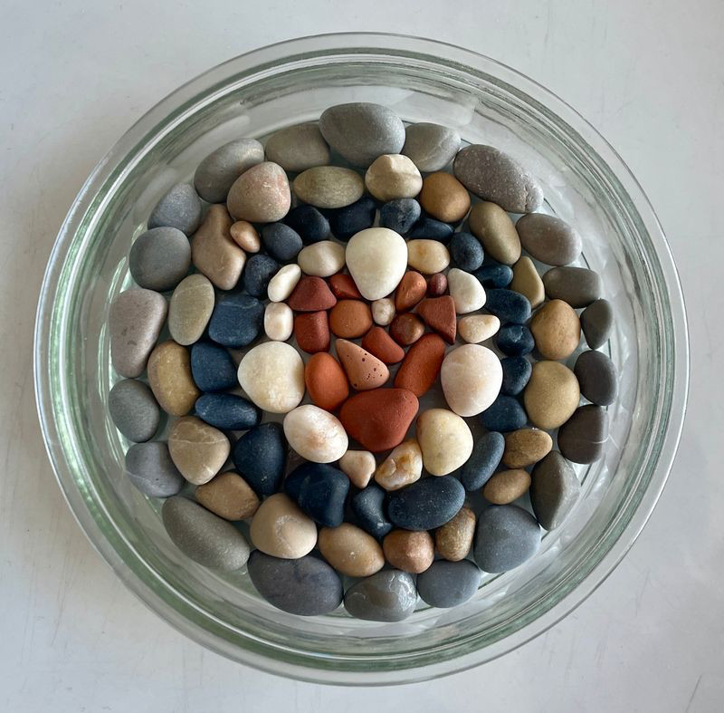 nice stone art heart