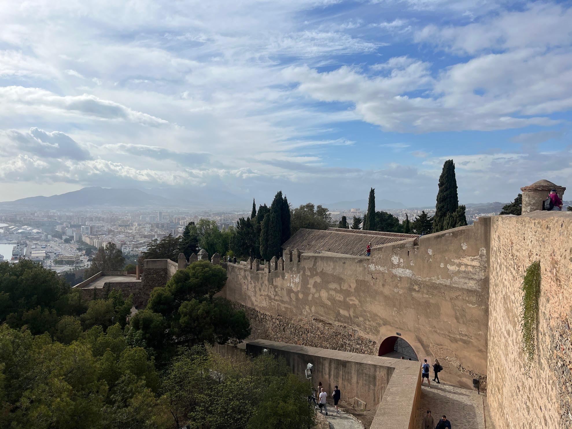 malaga castillo fortress