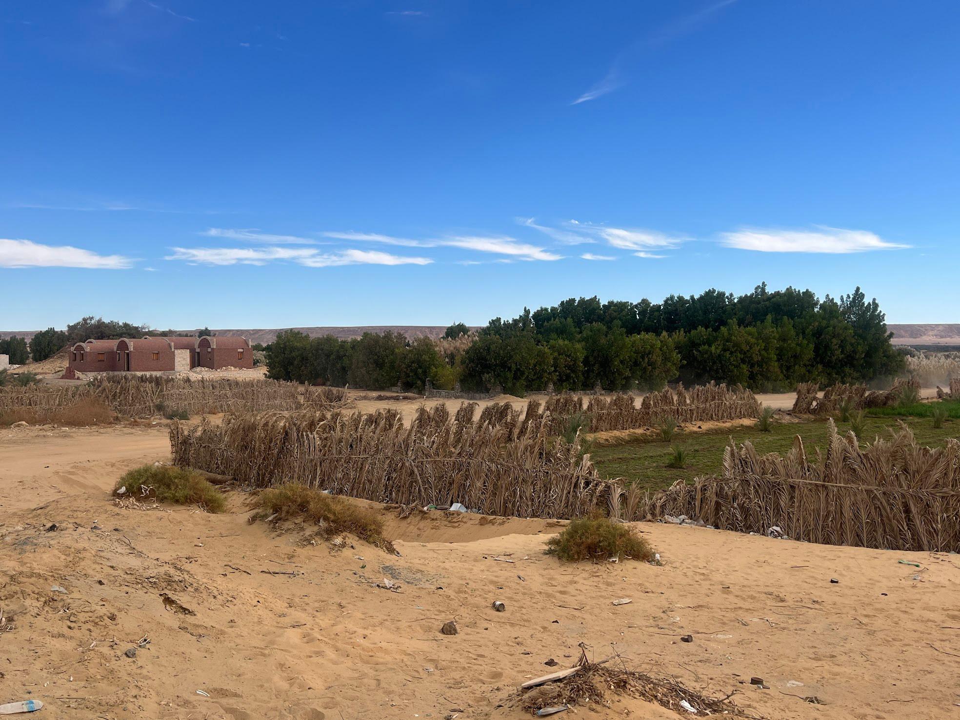 egypt desert hot spring