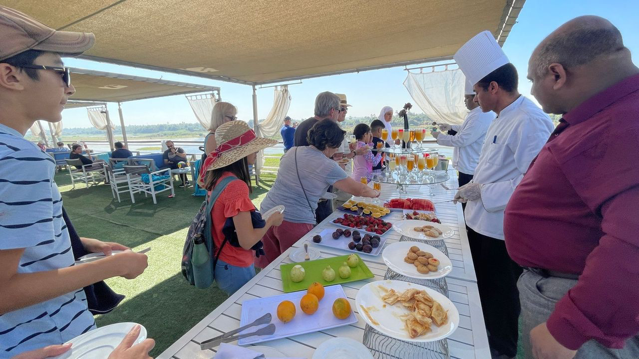 nile cruise afternoon tea