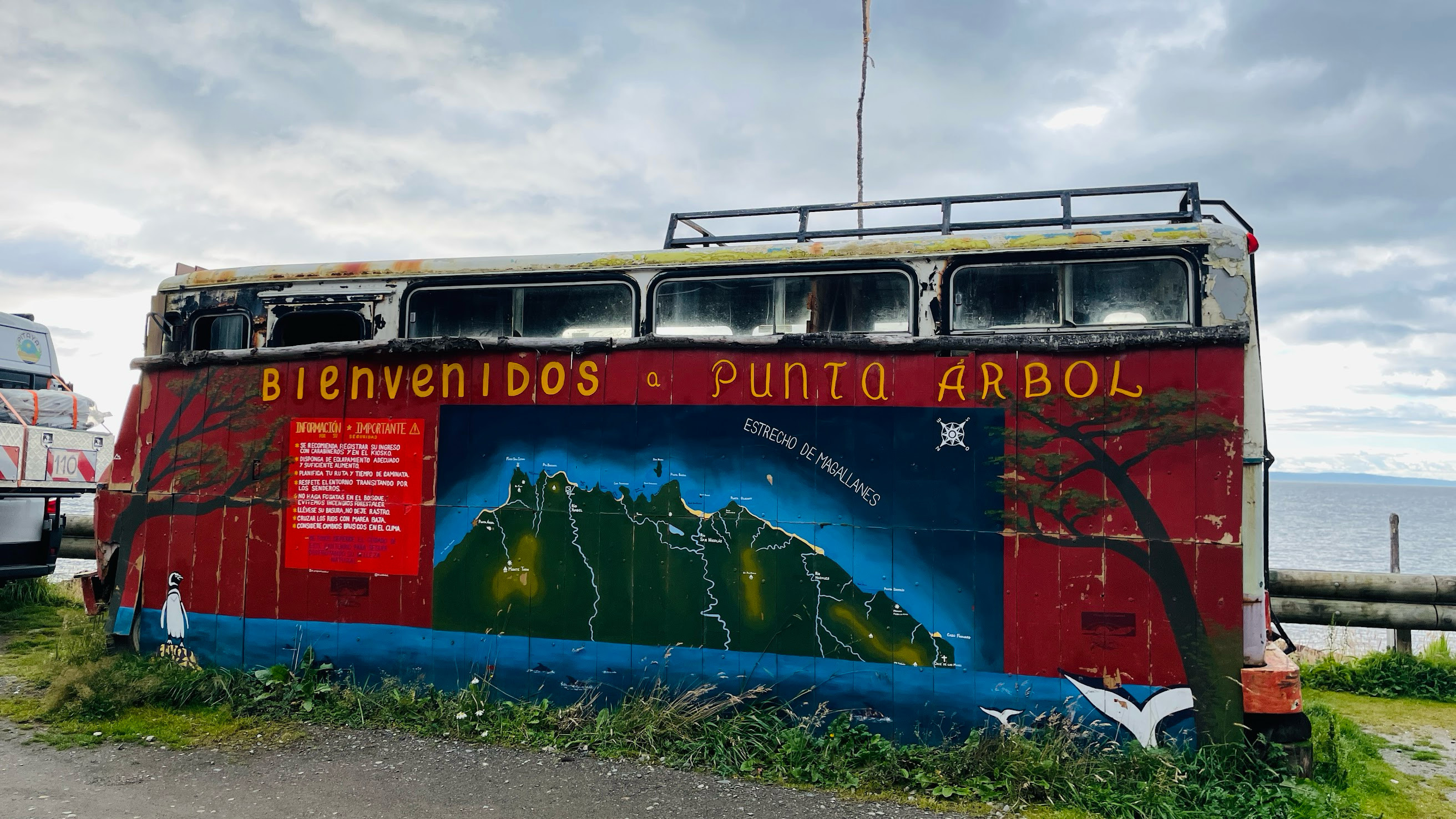 punta arenas abandoned bus
