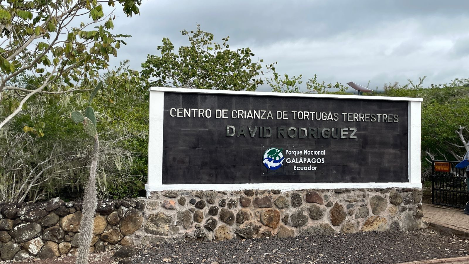 tortoise park sign
