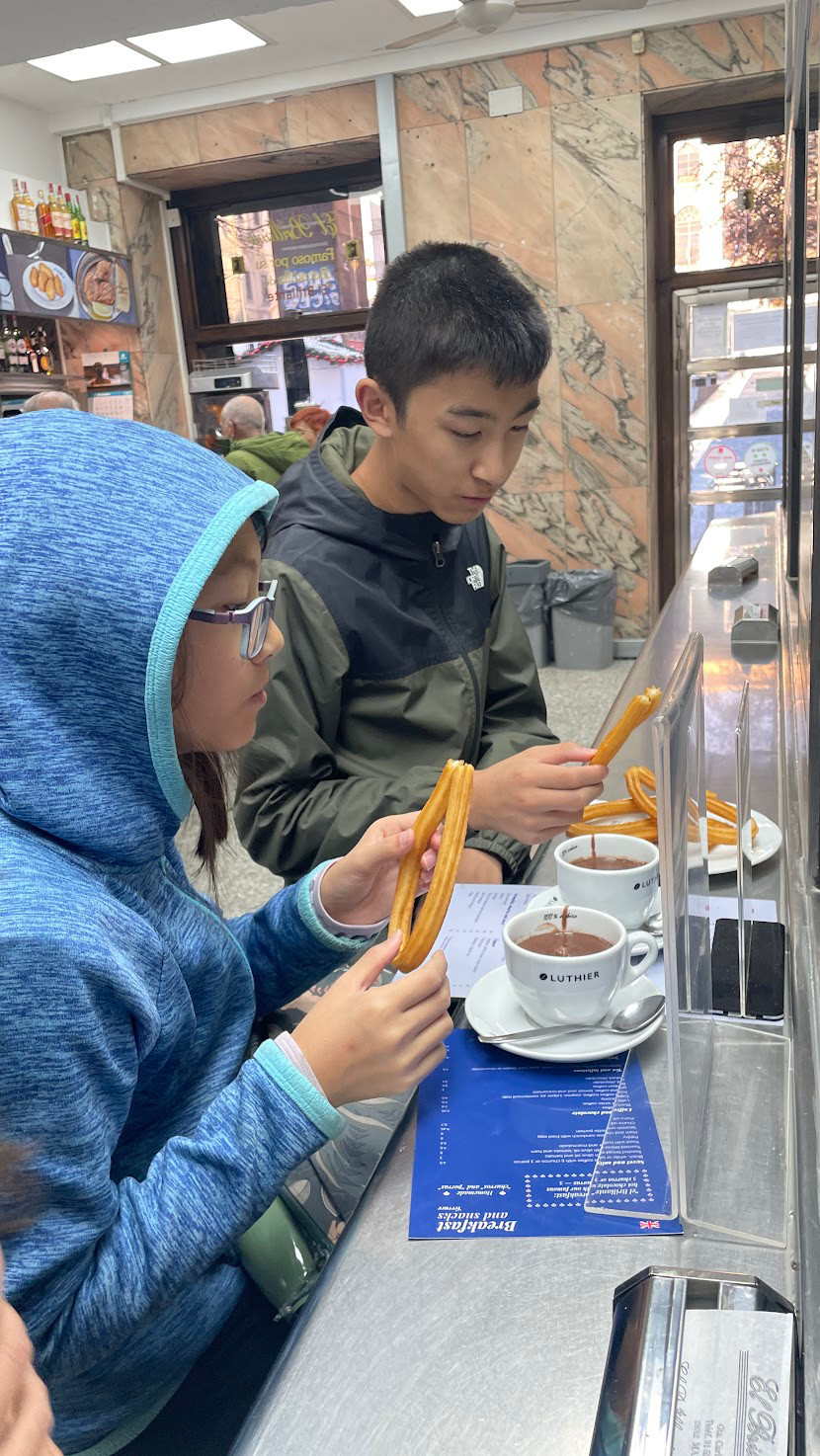 first churo in spain