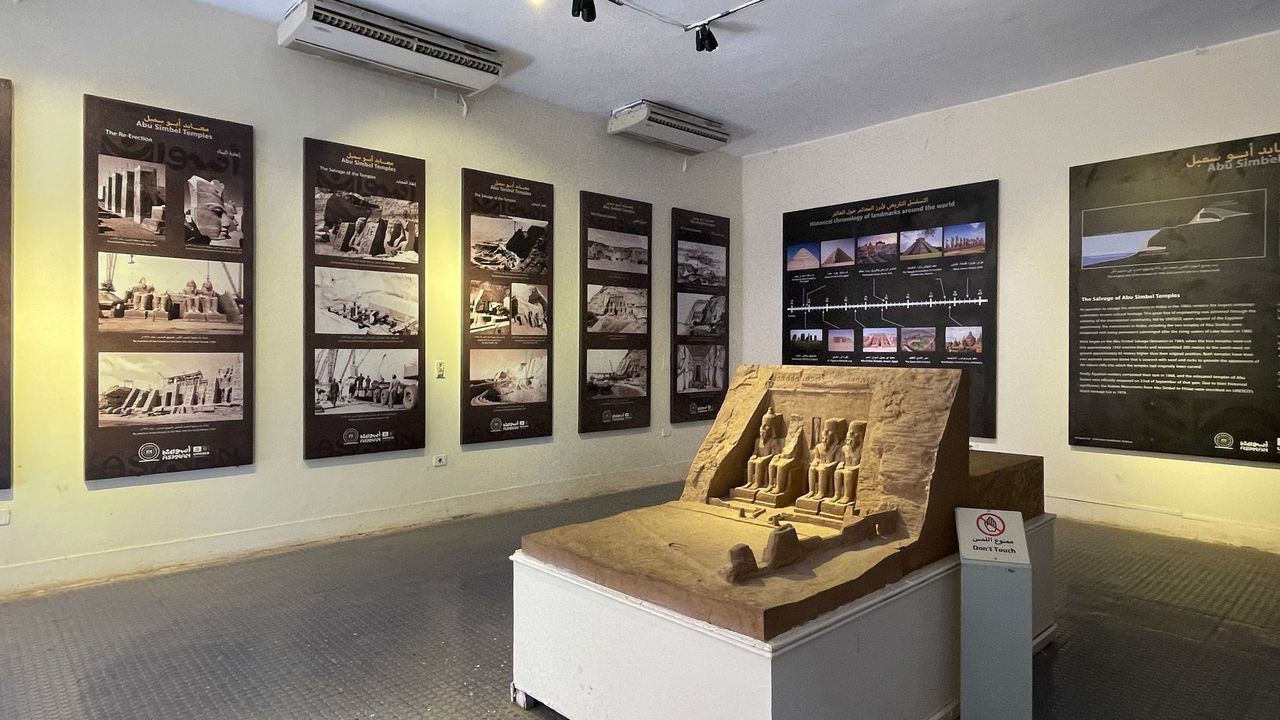 abu simbel temple reconstruct