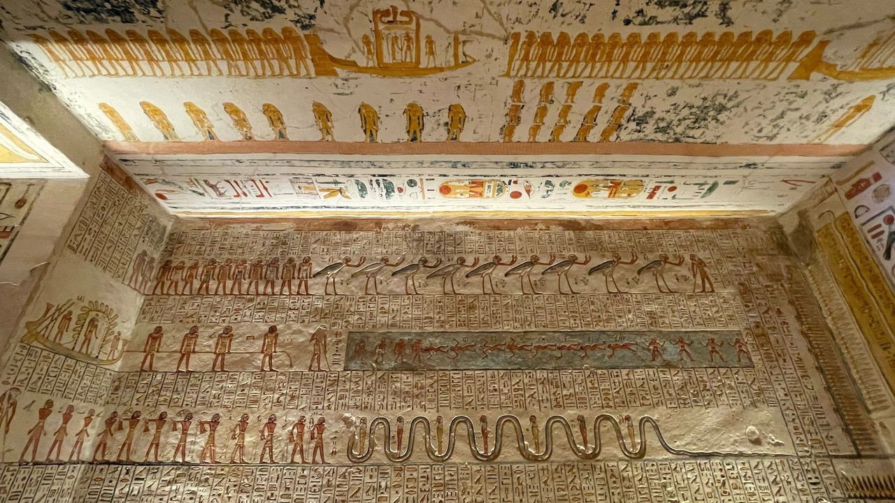 luxor rameses 5 and 6 mural