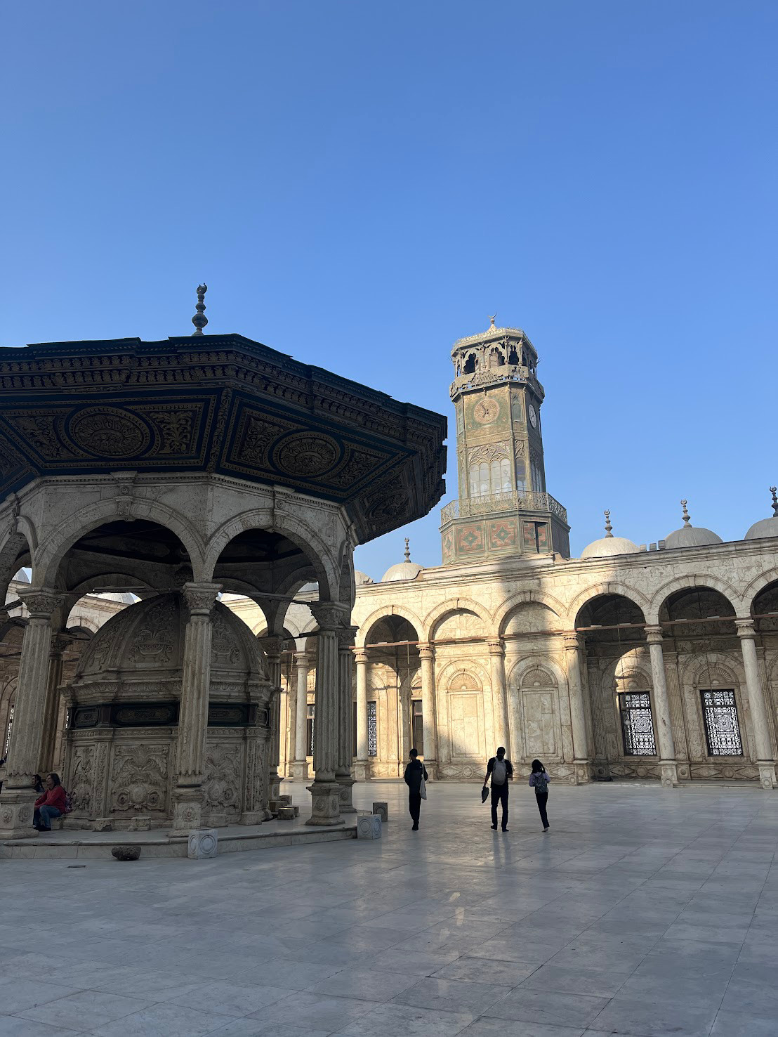 cairo citadel mosque court