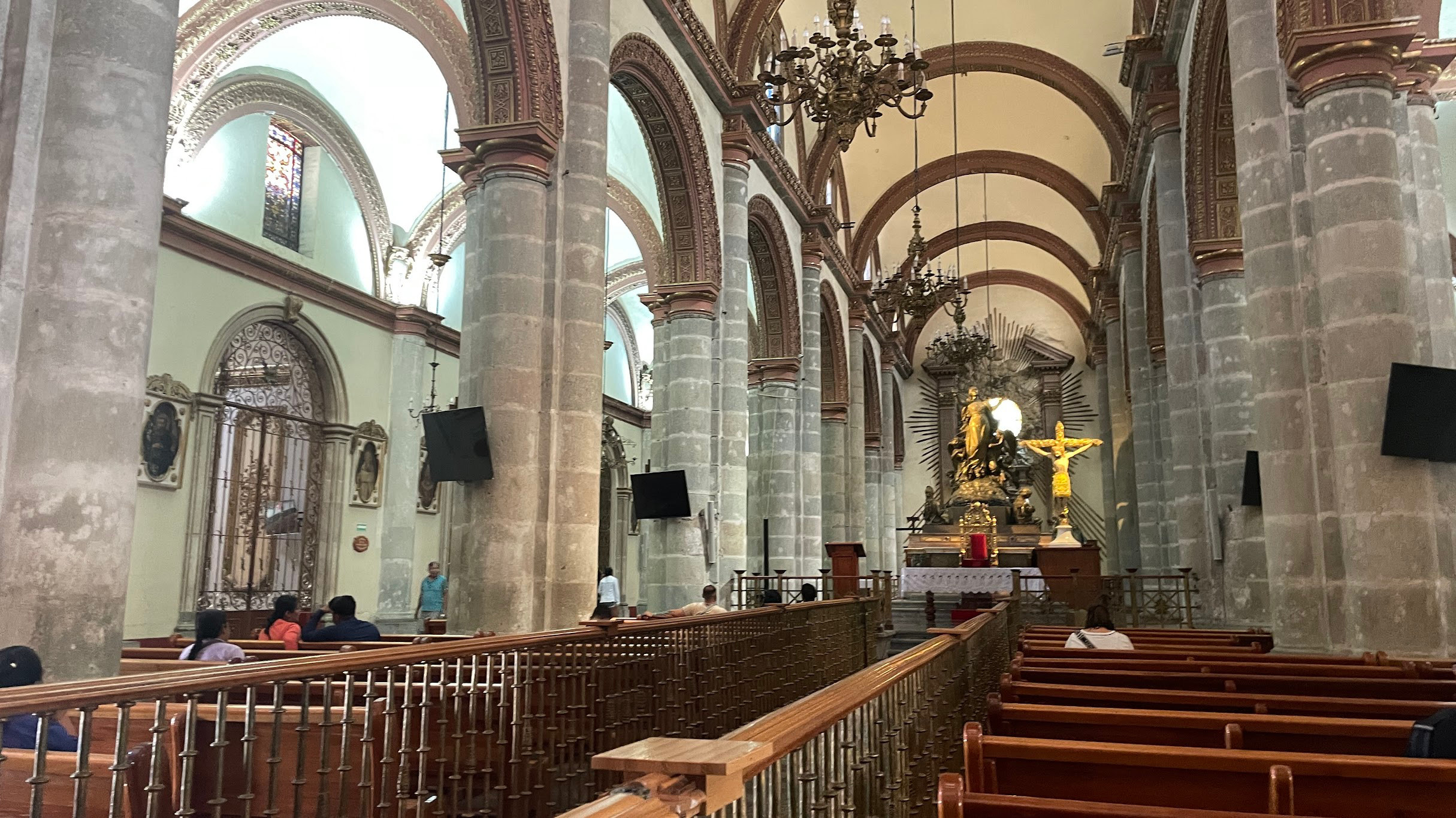 oaxaca cathedral interior
