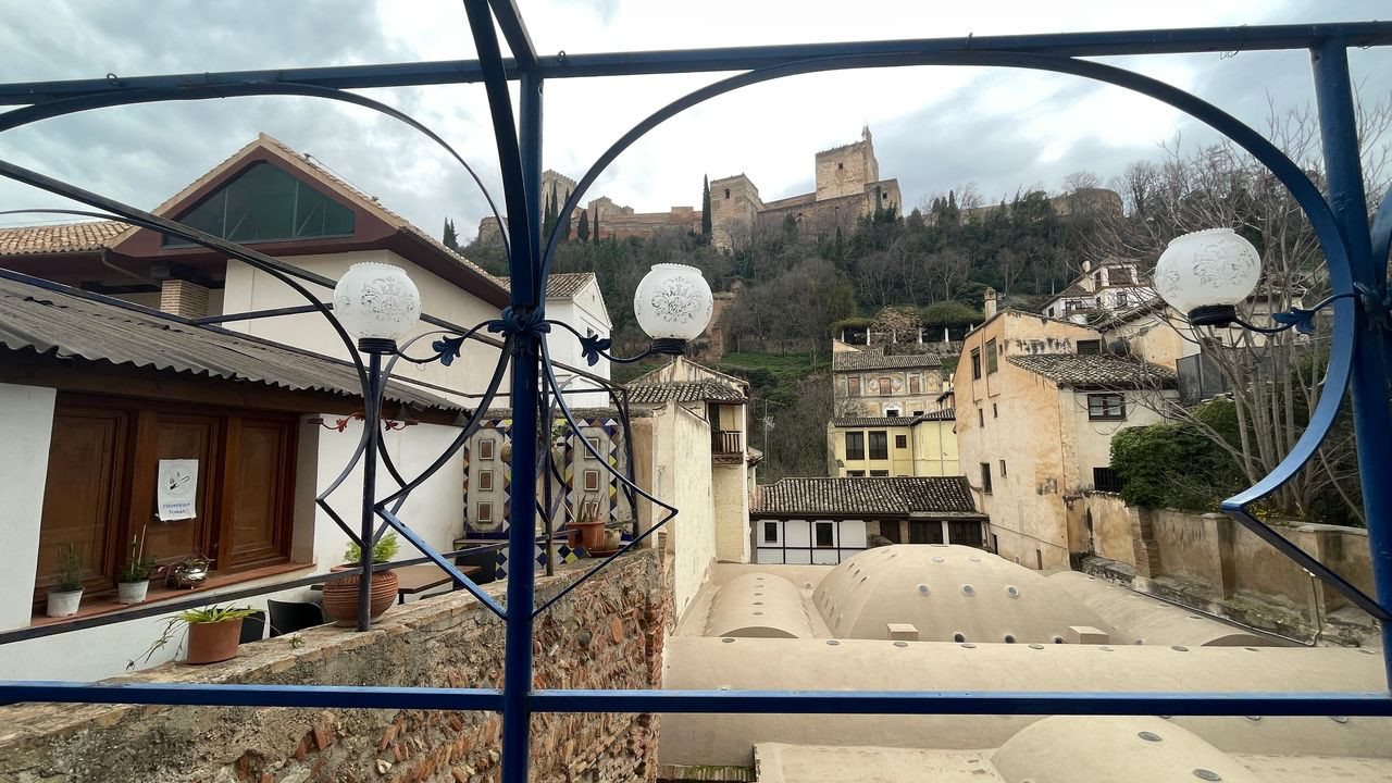 view of alhambra at tea