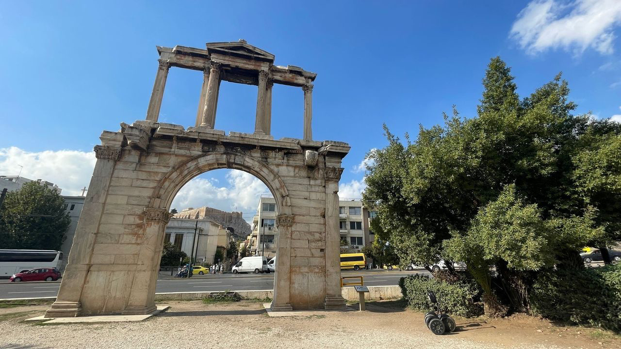 athens hadrian arch
