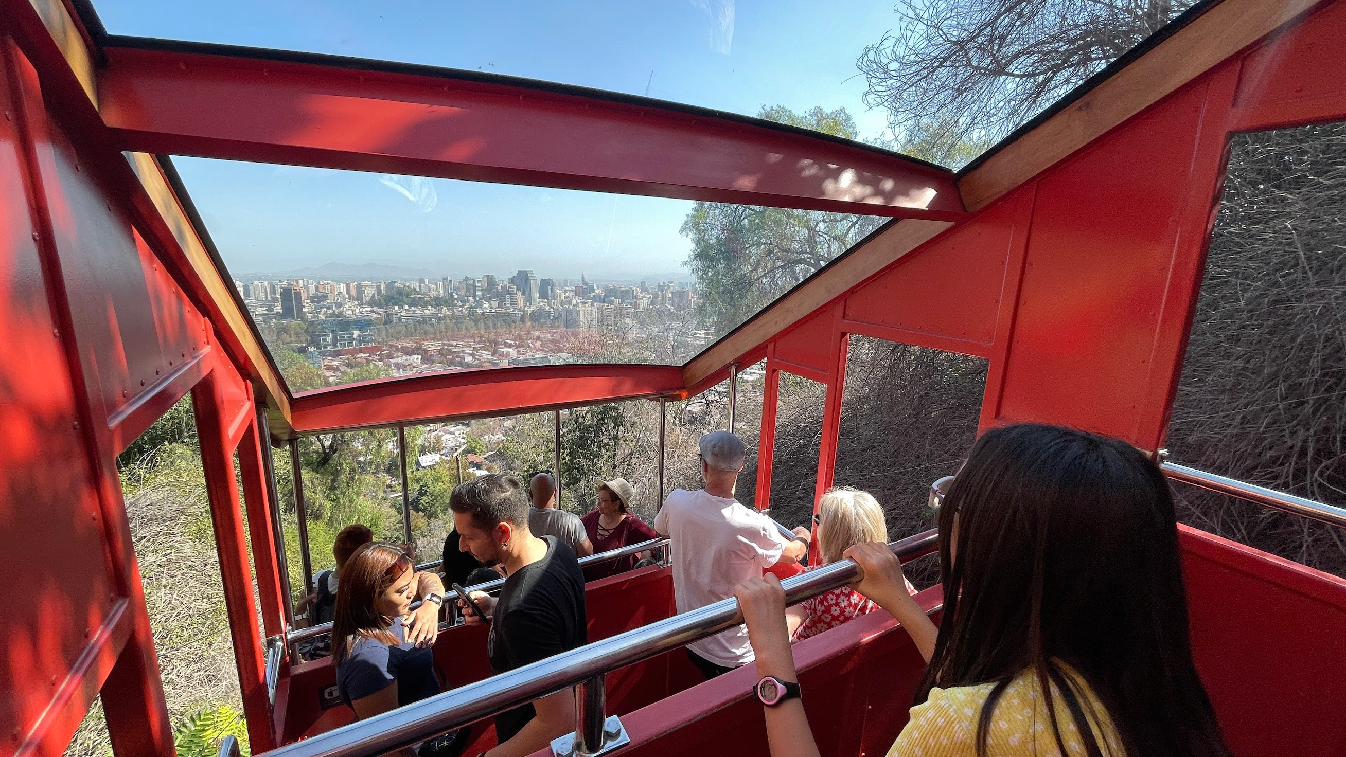 santiago cristobal funicular