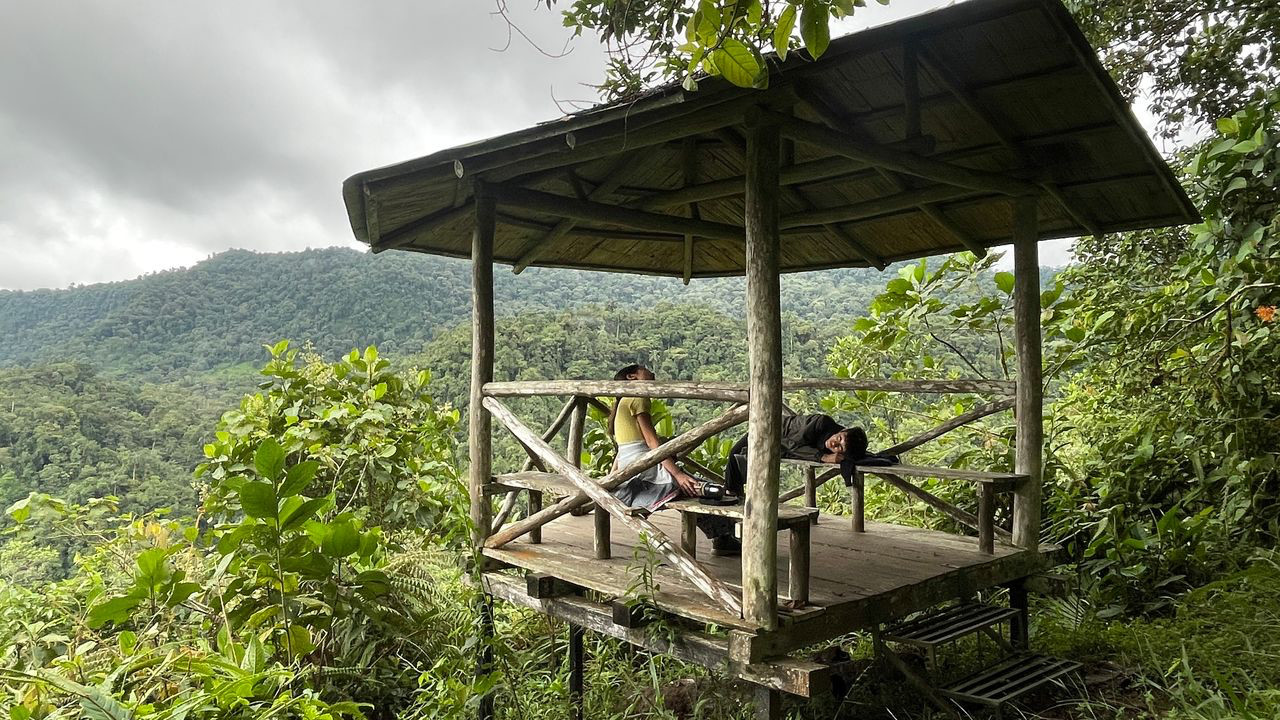 mindo farm hut
