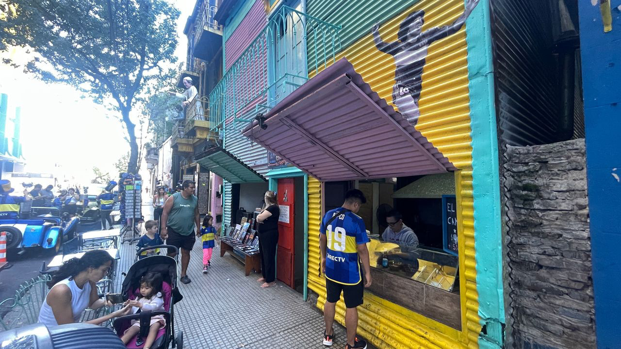 BA La Boca choripan vendor