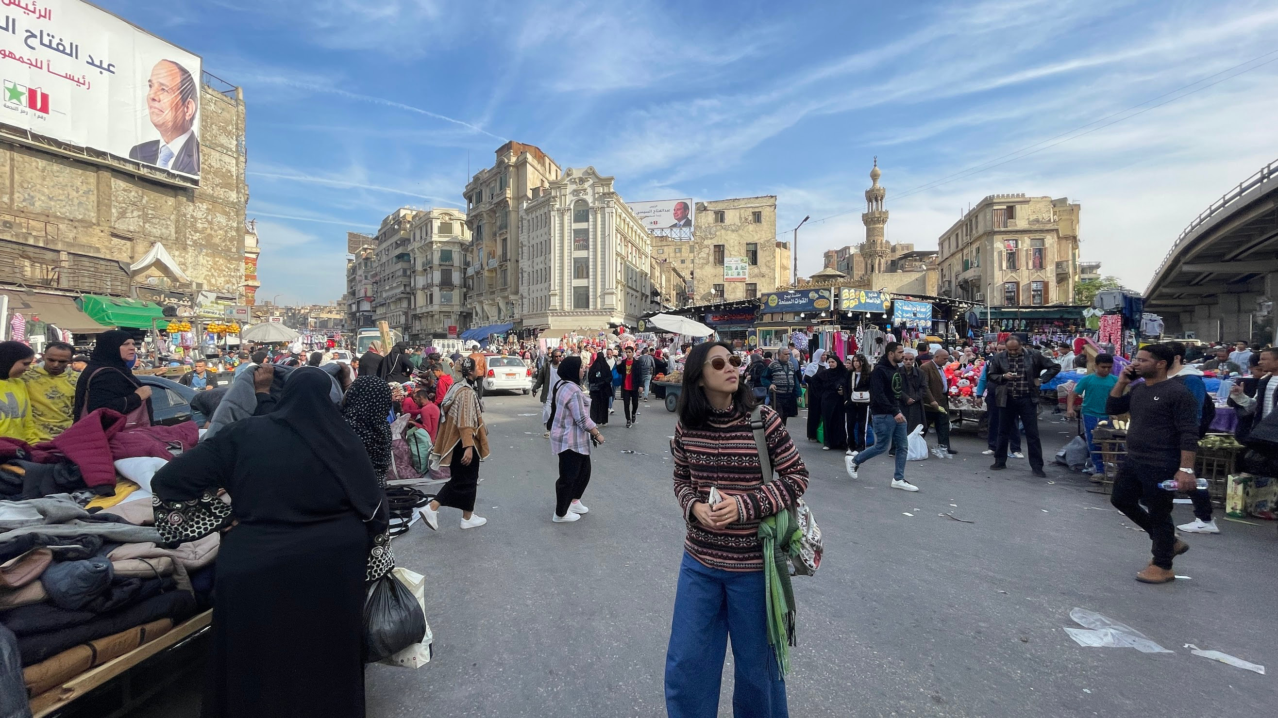 cairo market sandra