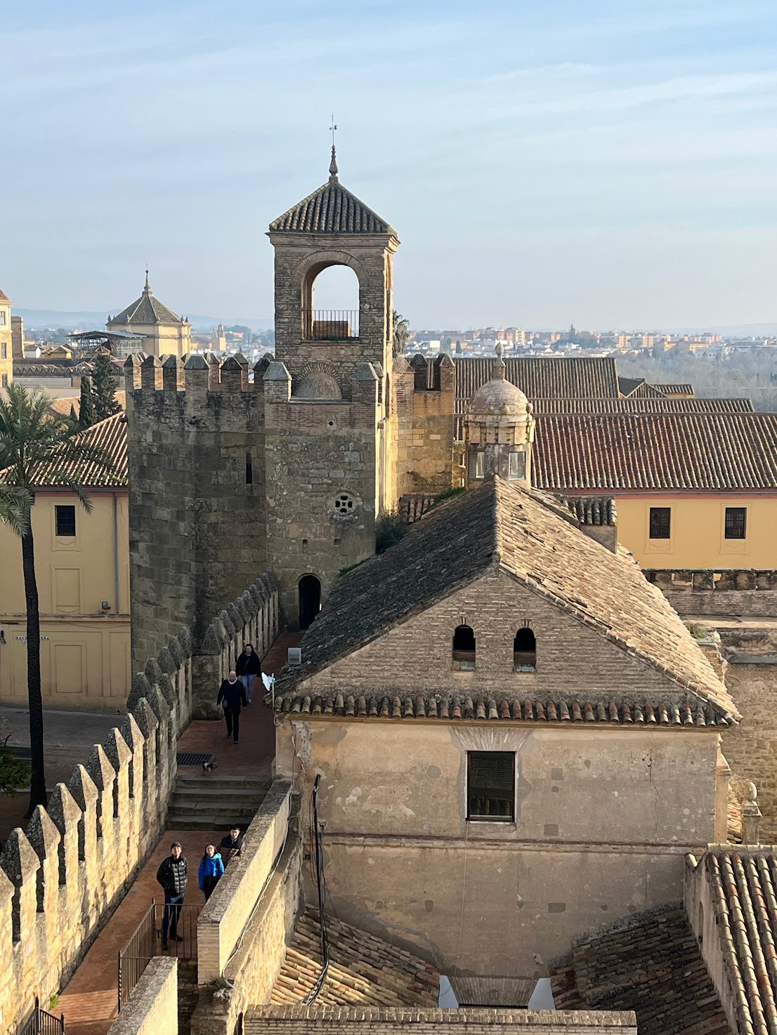 cordoba alcazar wall