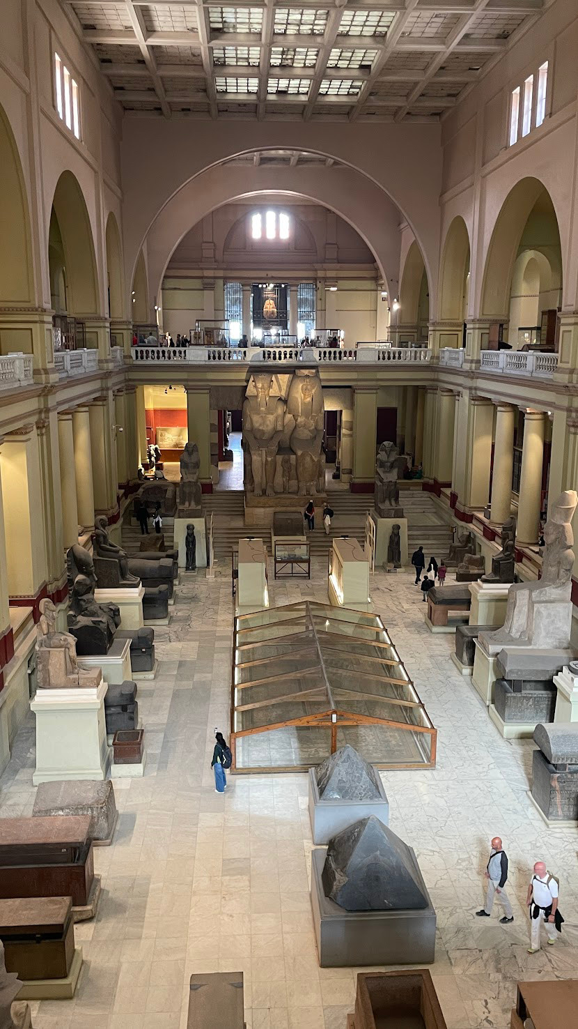 cairo egyptian museum hall