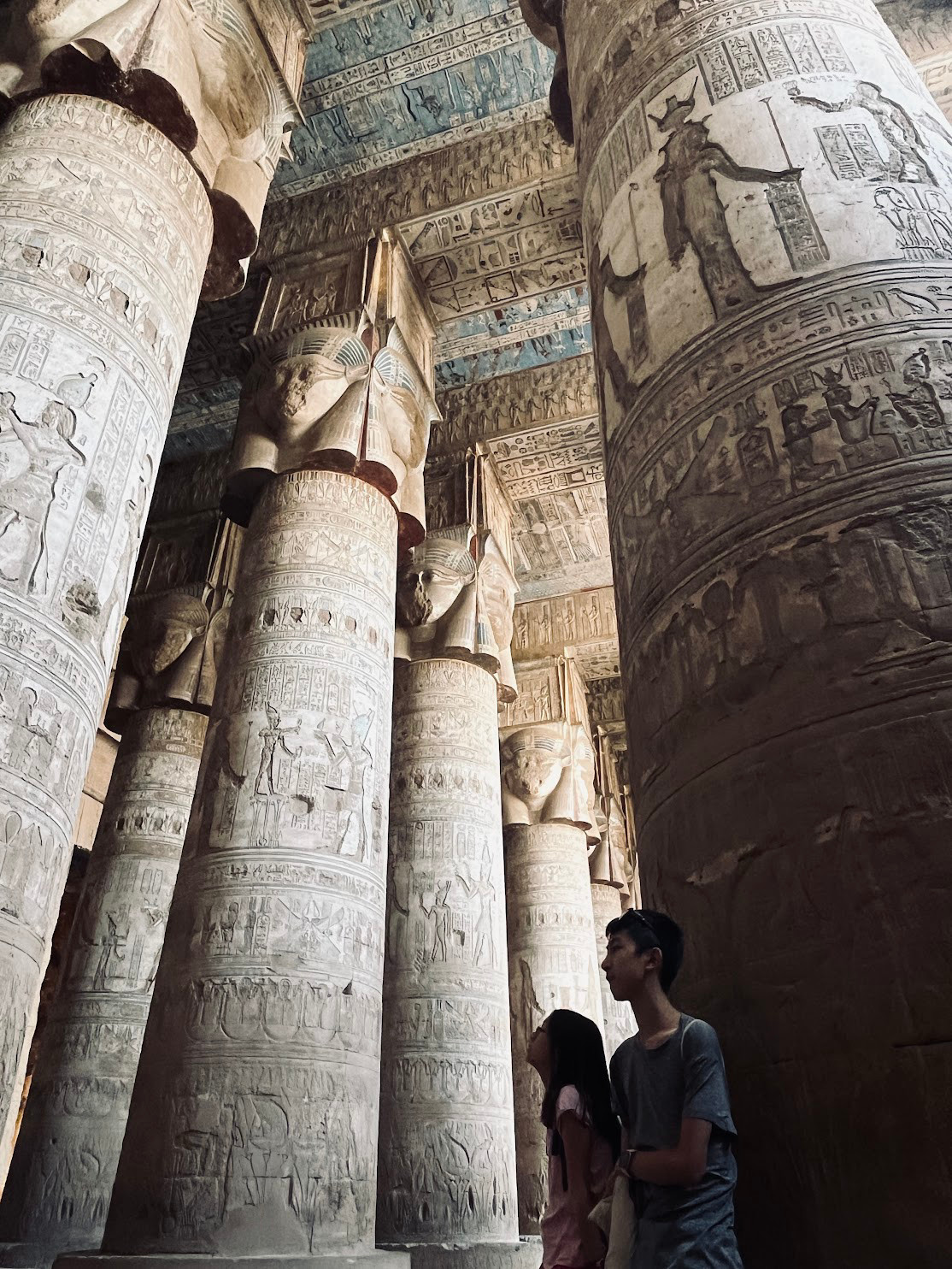 dandera hathor column