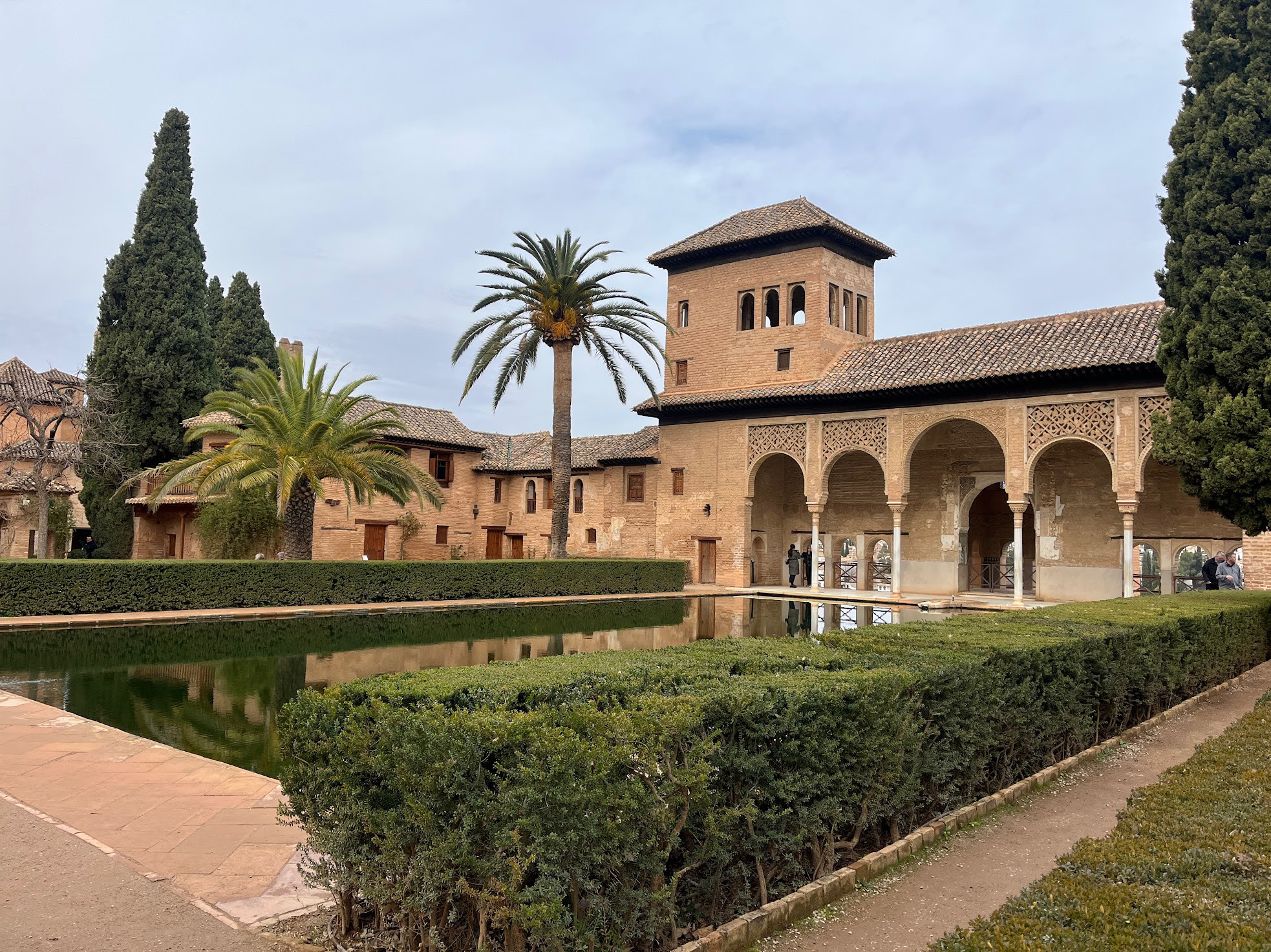 granada alhambra nazarie pool