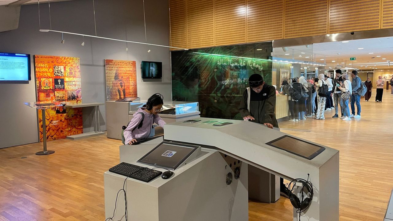 alexandria library multimedia