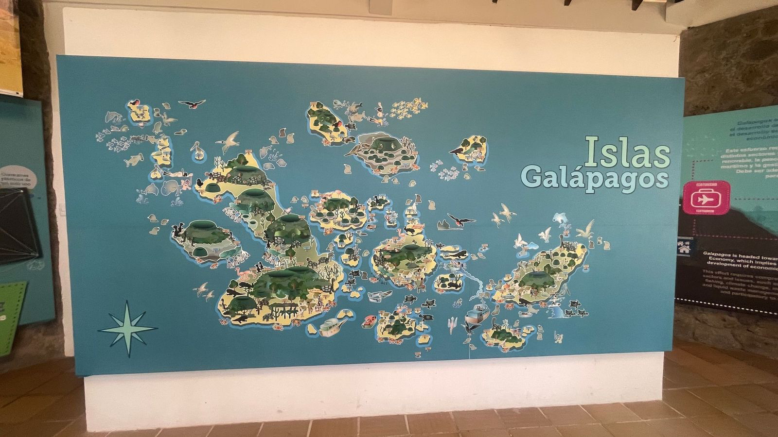 galapagos island map