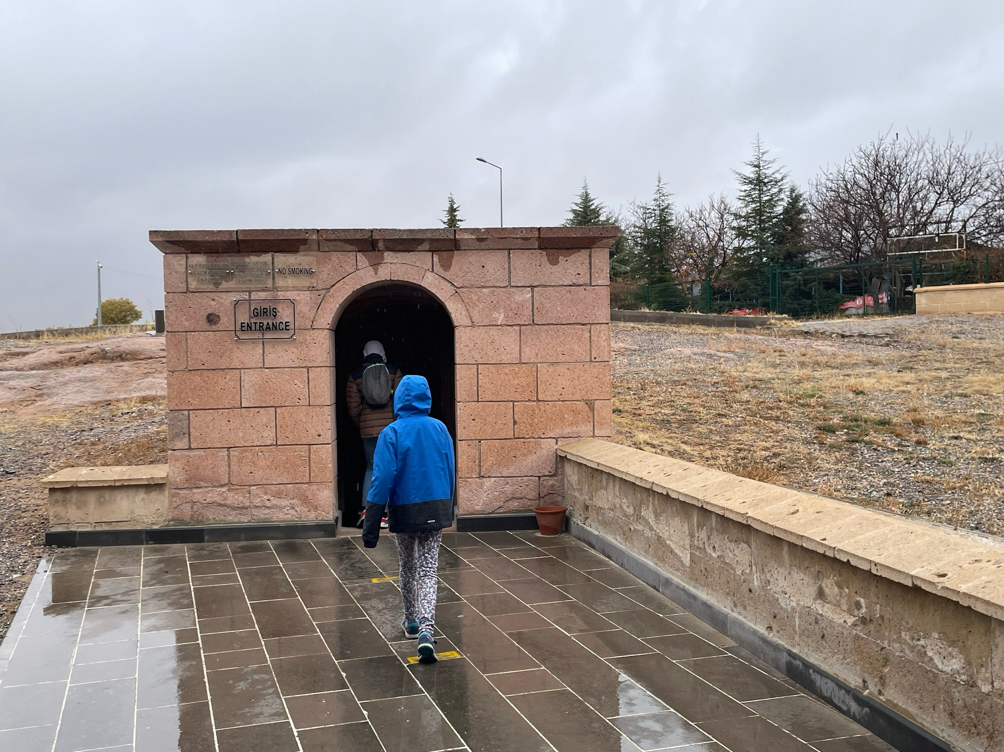 entrance to underground city