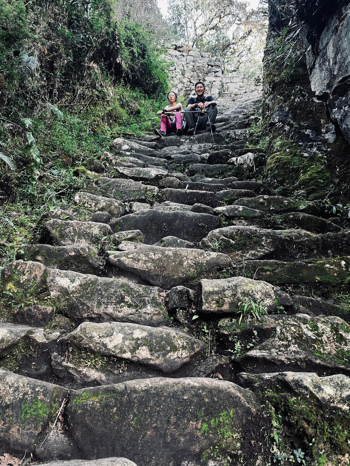 inca trail step