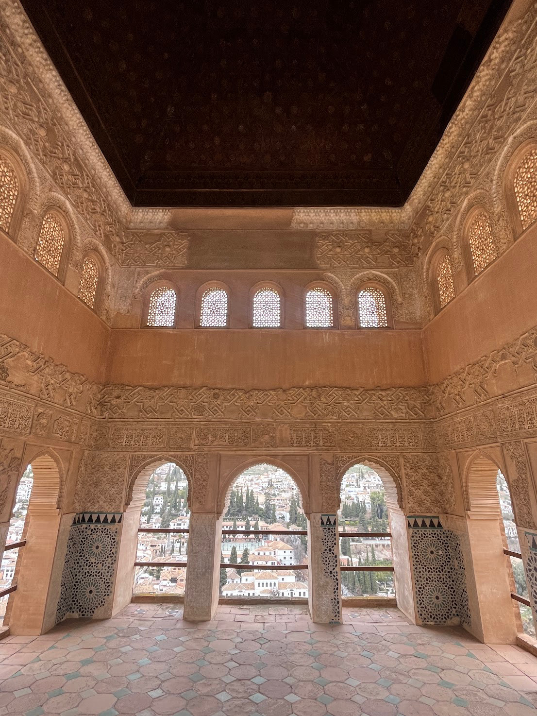 granada alhambra window