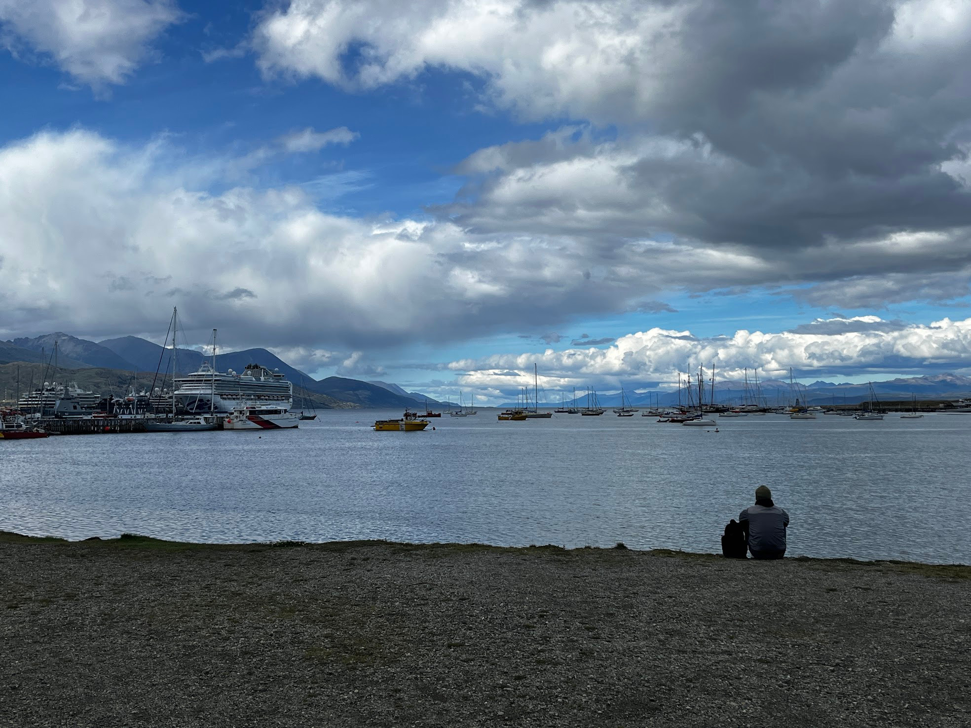 ushuaia and traveler