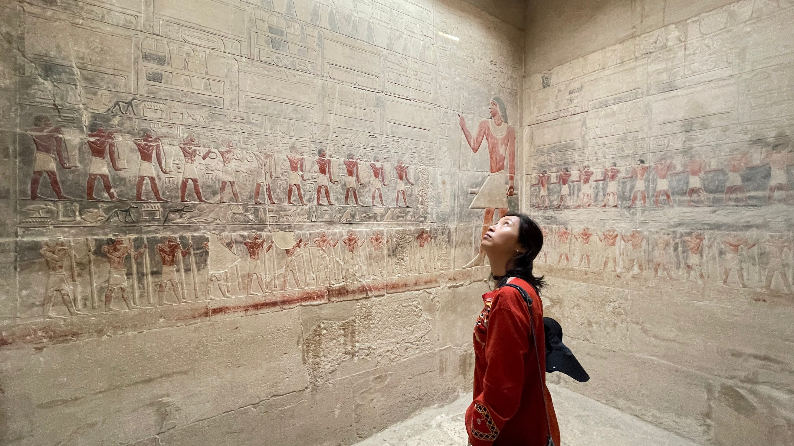 king teti tomb mural