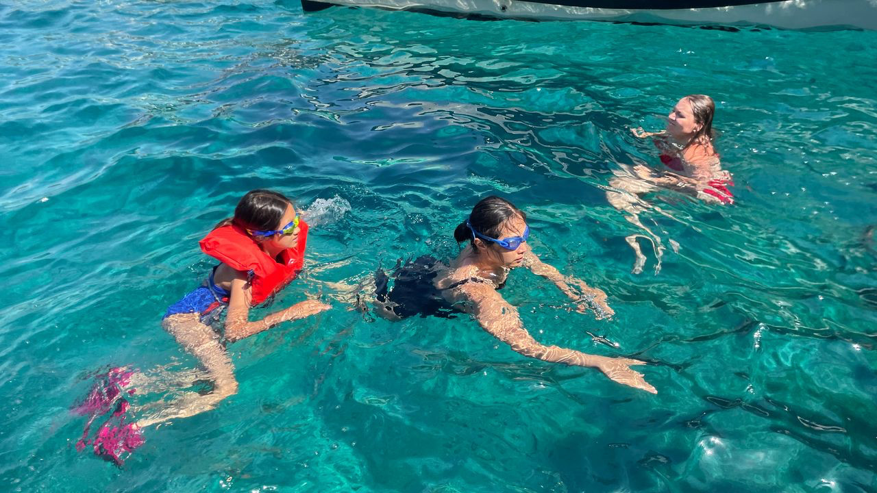 kotor blue cave swim
