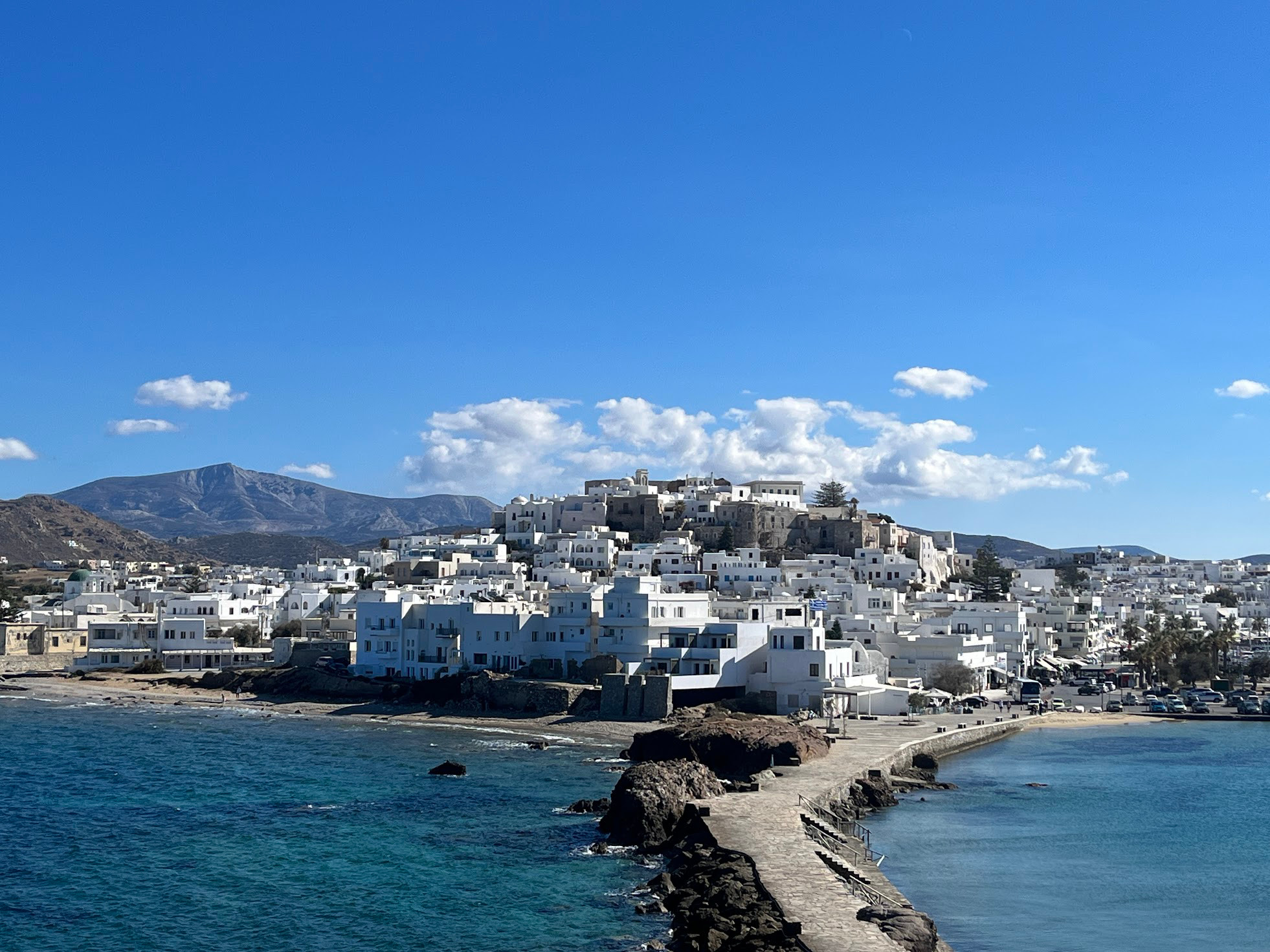 naxos pier