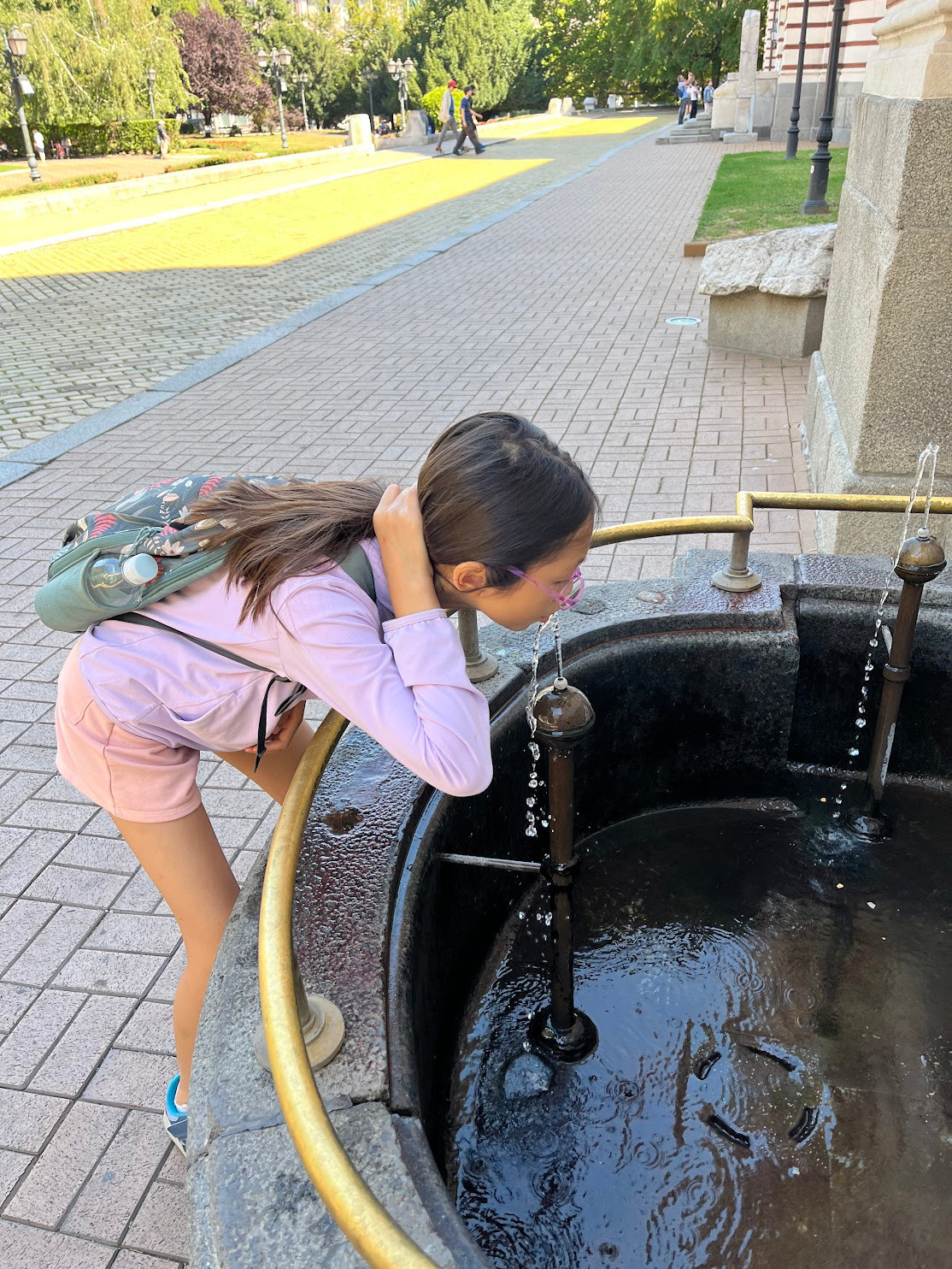sofia palace fountain